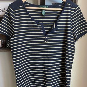 NWOT Ralph Lauren SS Top size L